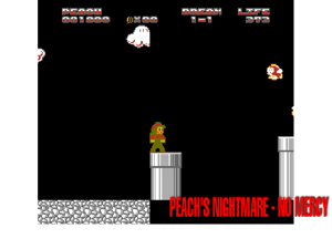 Peach's Nightmare - No Mercy (SMB1 Hack) Cover